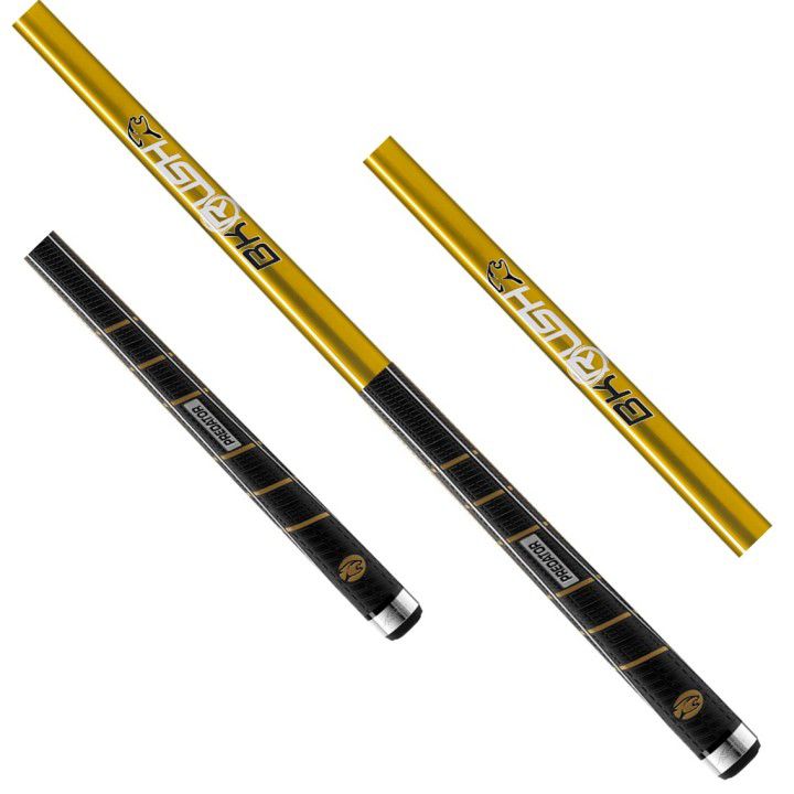 The Predator BK RUSH Break Cue Sport Wrap in limited-edition metallic gold - Image 2