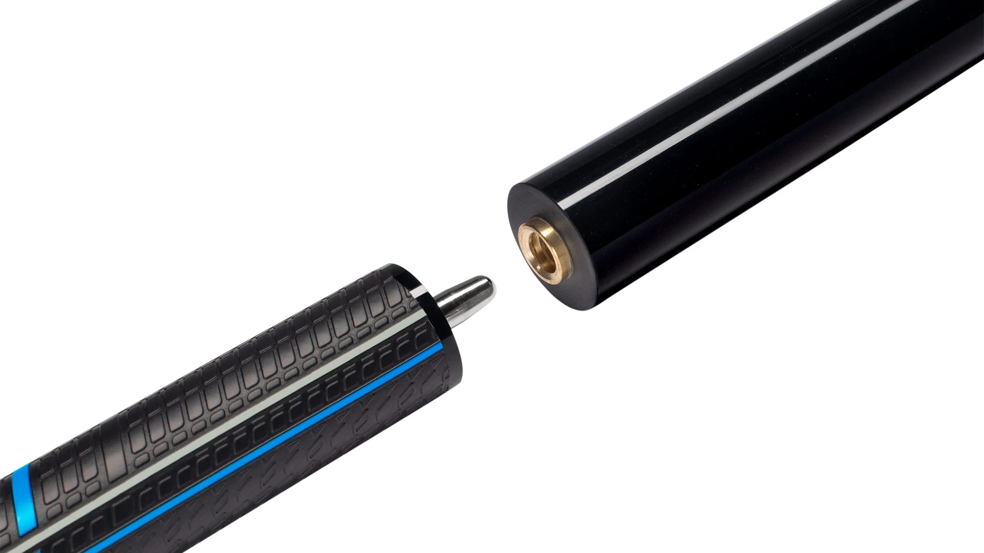 Predator BK Rush + Jump/Break Cue - Sport Wrap,White, Blue - Image 4