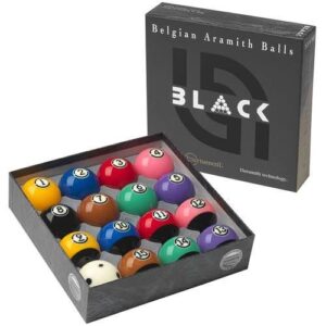 Aramith Tournament Black Ball set
by Aramith