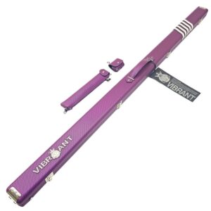 Vibrant Meteor Shower Purple One Piece Cue Case